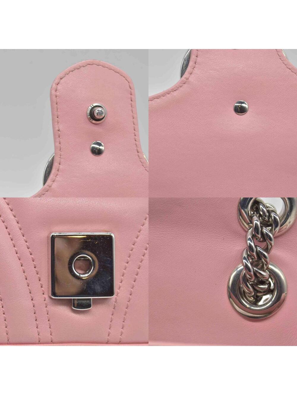 $2600 Gucci Calfskin Matelasse Small GG Marmont - Picture 5 of 15